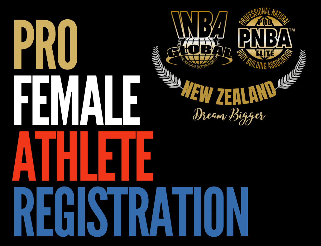 Pro Female Athlete Registration 16 August 2025 - Image 1
